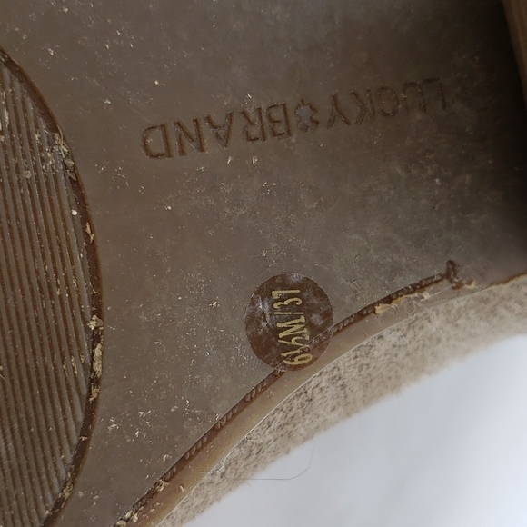 Lucky Brand Suede Zip Booties - Picture 7 of 7